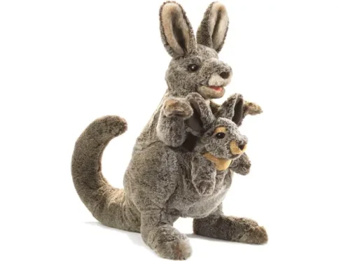 Kangaroo with Joey