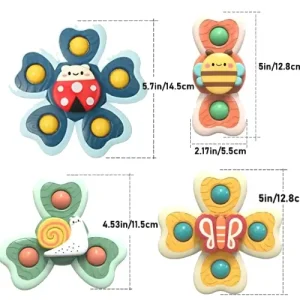 Suction Cup Spinning Toys