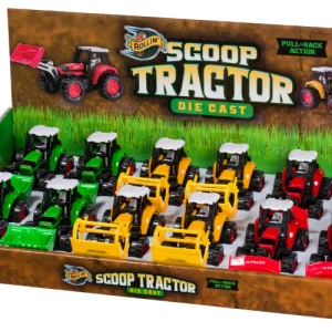 Toysmith Scoop Tractor-Toy Tractor, Farm Toys, Die Cast