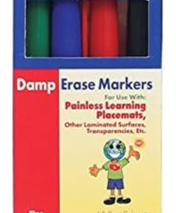 Ruskinwrite Damp Erase Markers (4 Pack)