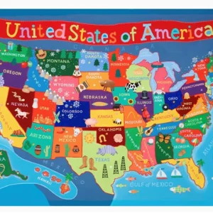 Kid's United States Wall Map
