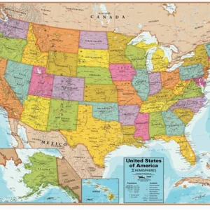 United States Interactive Wall Chart