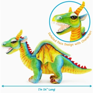 Drevnar the Dragon | 29 Inch Stuffed Animal Plush