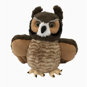 Great Horned Owl Stuffed Animal - 12"