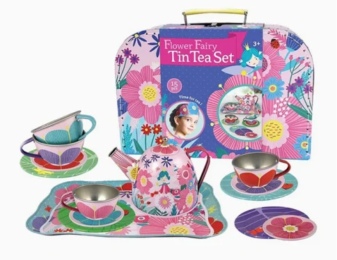 Flower Fairy Tin Tea Set