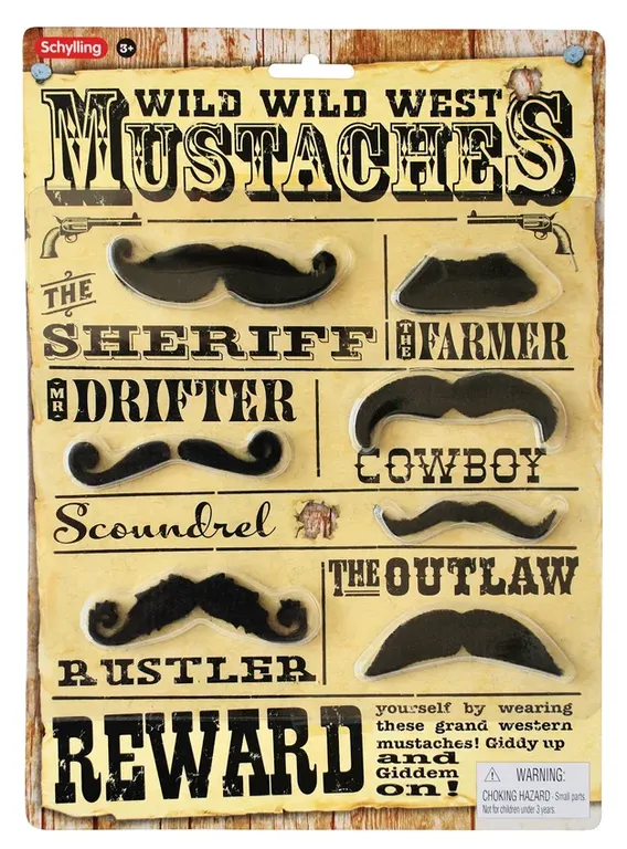 Fake Moustaches, Moustache Stickers