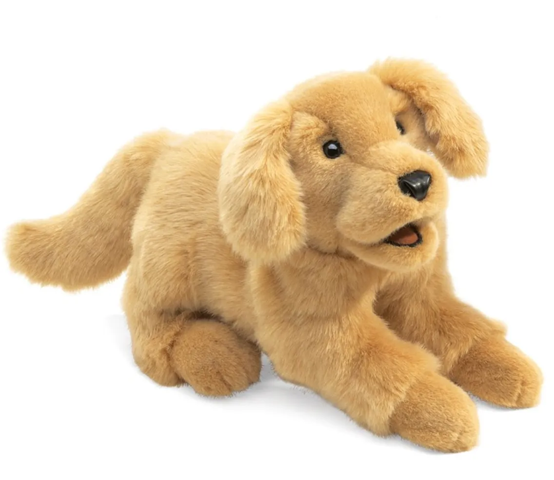 Golden Retriever Puppy Puppet