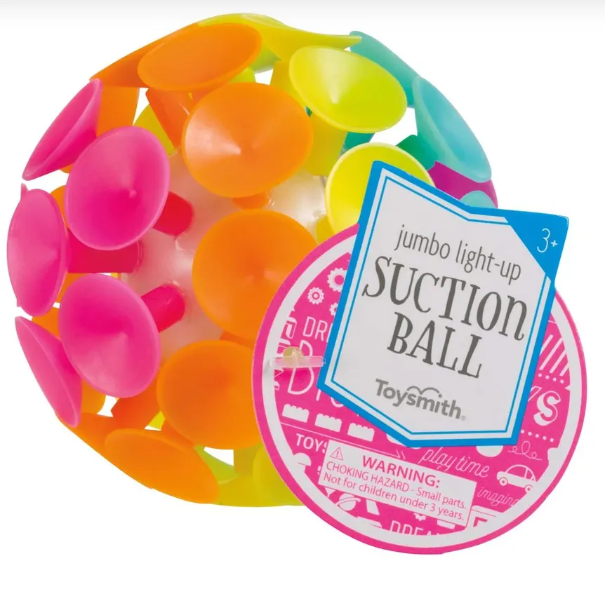 Light-Up Jumbo Suction Ball