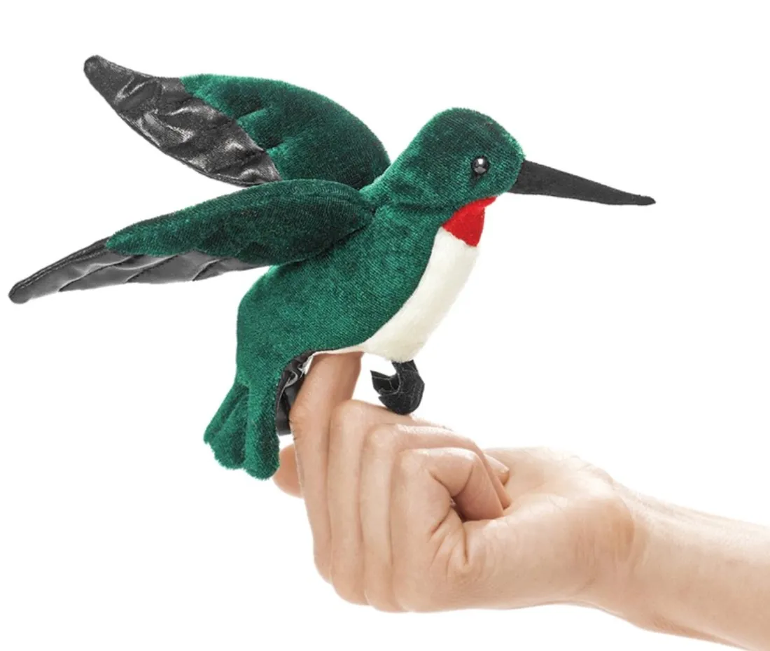 Mini Hummingbird Finger Puppet