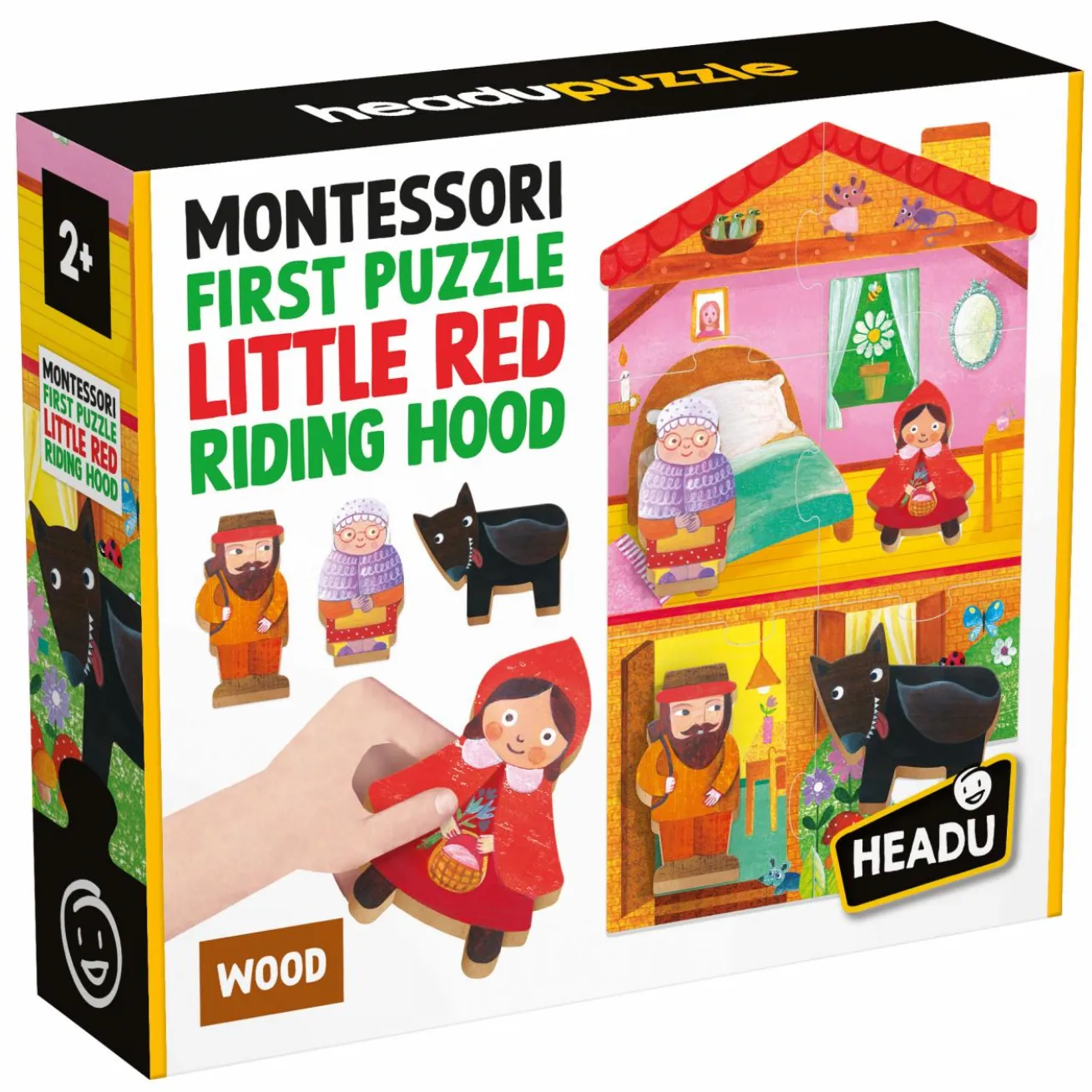 Montessori First Puzzle Little Red Riding Hood