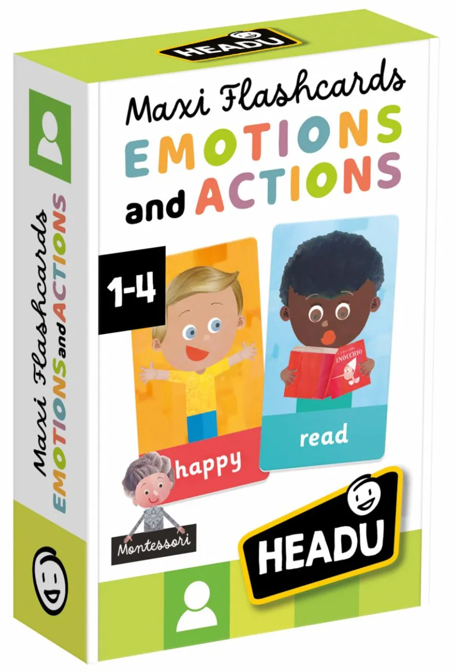 Flashcards Emotions and Actions Montessori