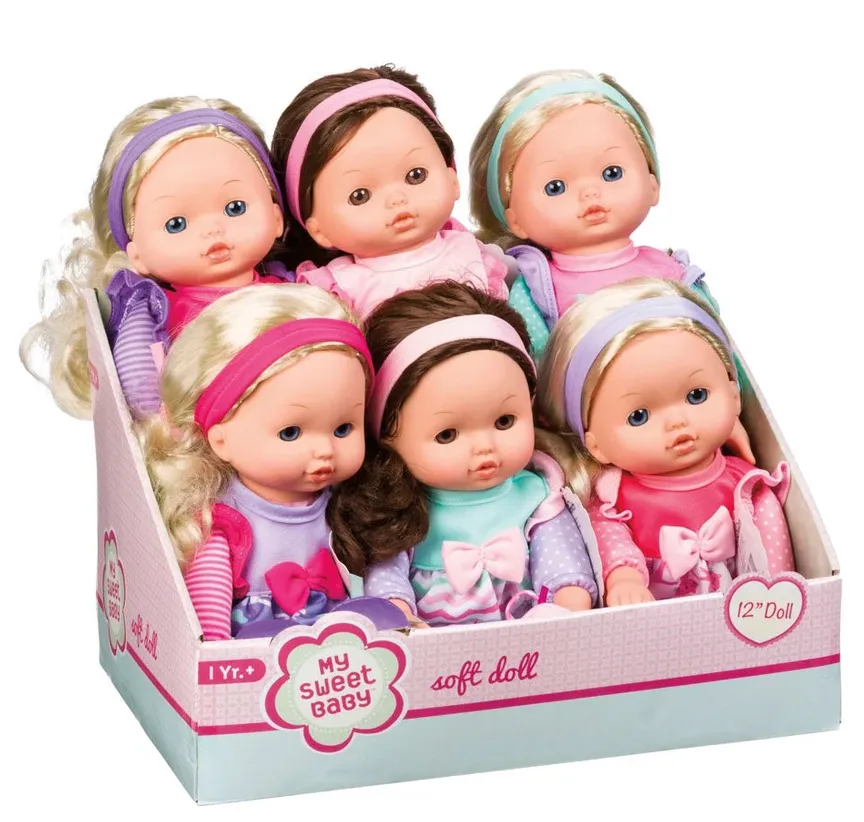 My Sweet Baby 12" Soft Bodied Doll