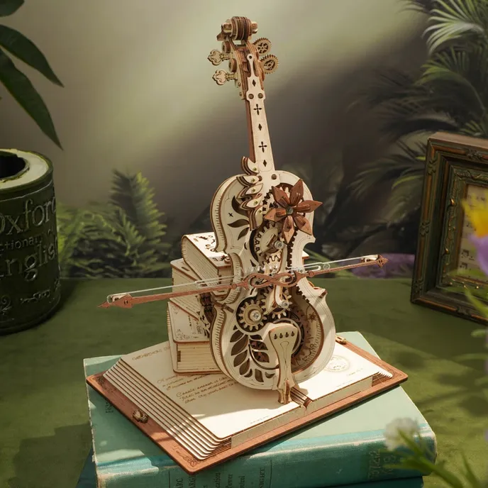 ROKR Magic Cello Model 3D Puzzle