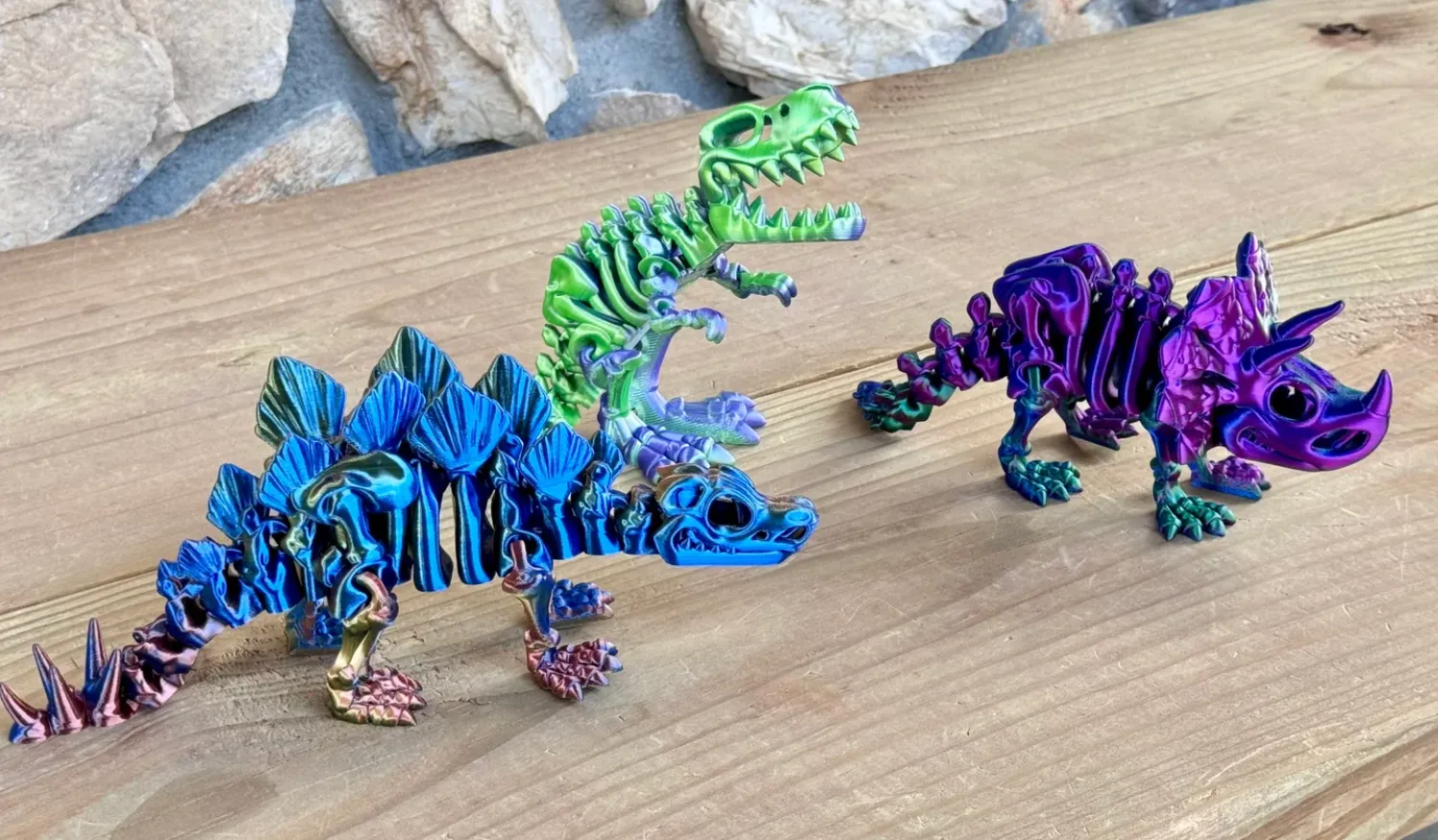 Skeleton Dinosaurs - Articulated T-Rex Skeleton