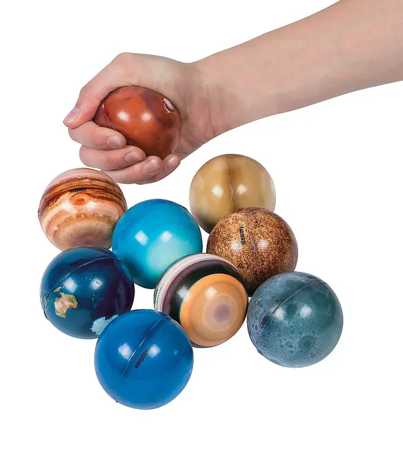 Solar System Stress Planet Balls