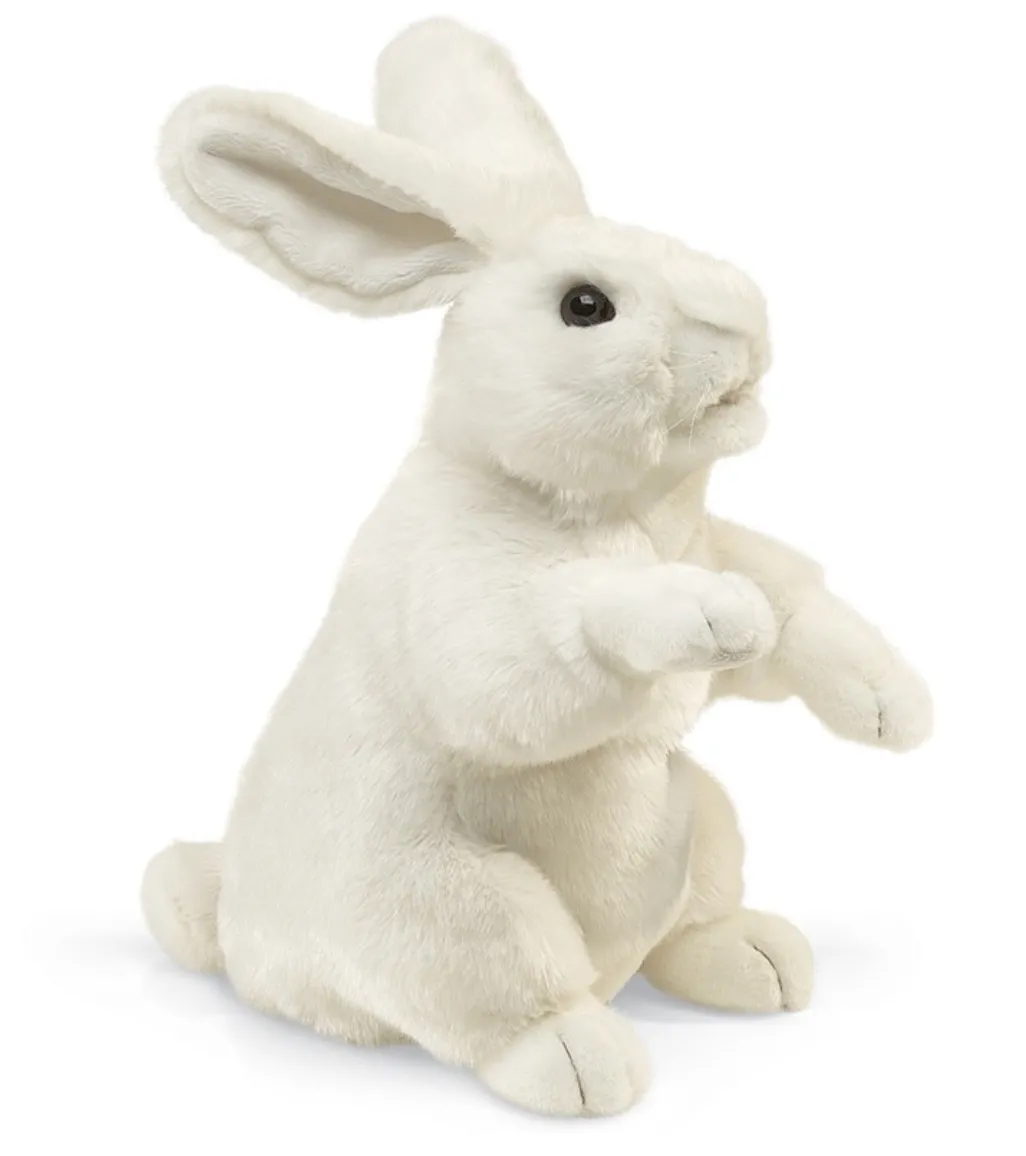 Rabbit, Standing White Puppet