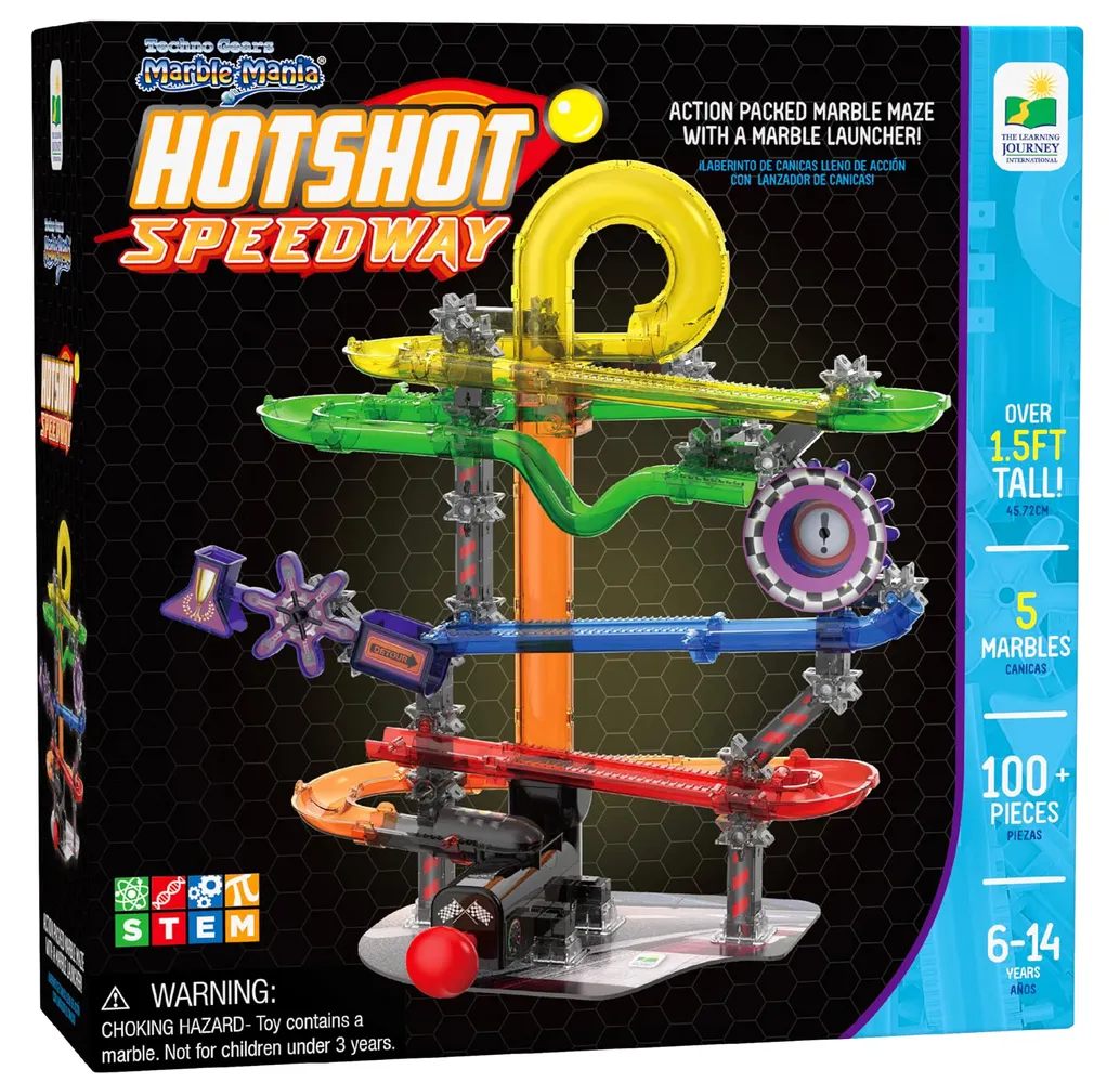 Techno Gears Marble Mania - Hotshot (100+ Pcs)