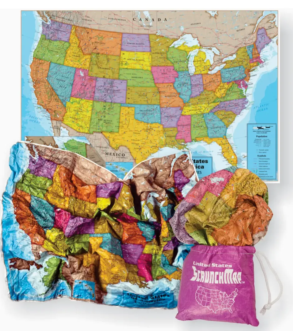 United States ScrunchMap